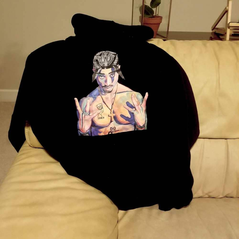 Custom made. Yes I love Tupac lol. New.